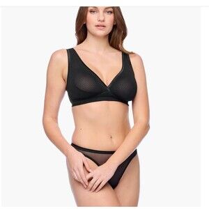 Cosabella Soire Confidence Curvy Bralette Black Large